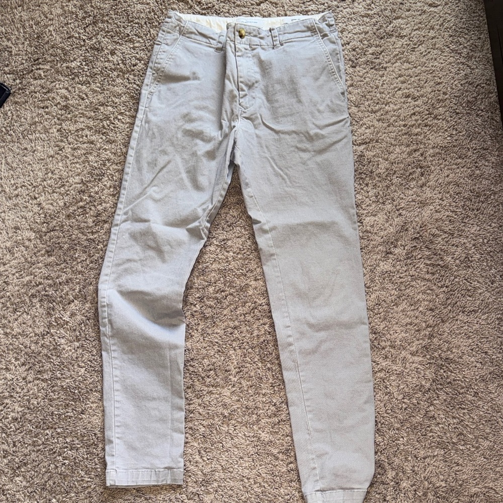 Urban Outfitters Light Gray Skinny Trousers